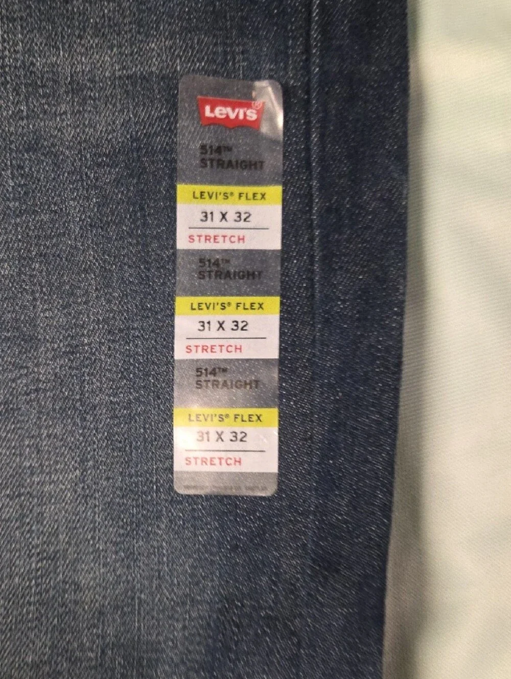 Levi's 514 Straight Jeans in Deep Indigo Wash